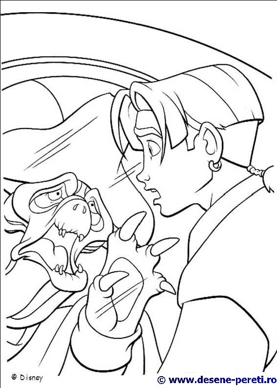 treasure planet desene colorat